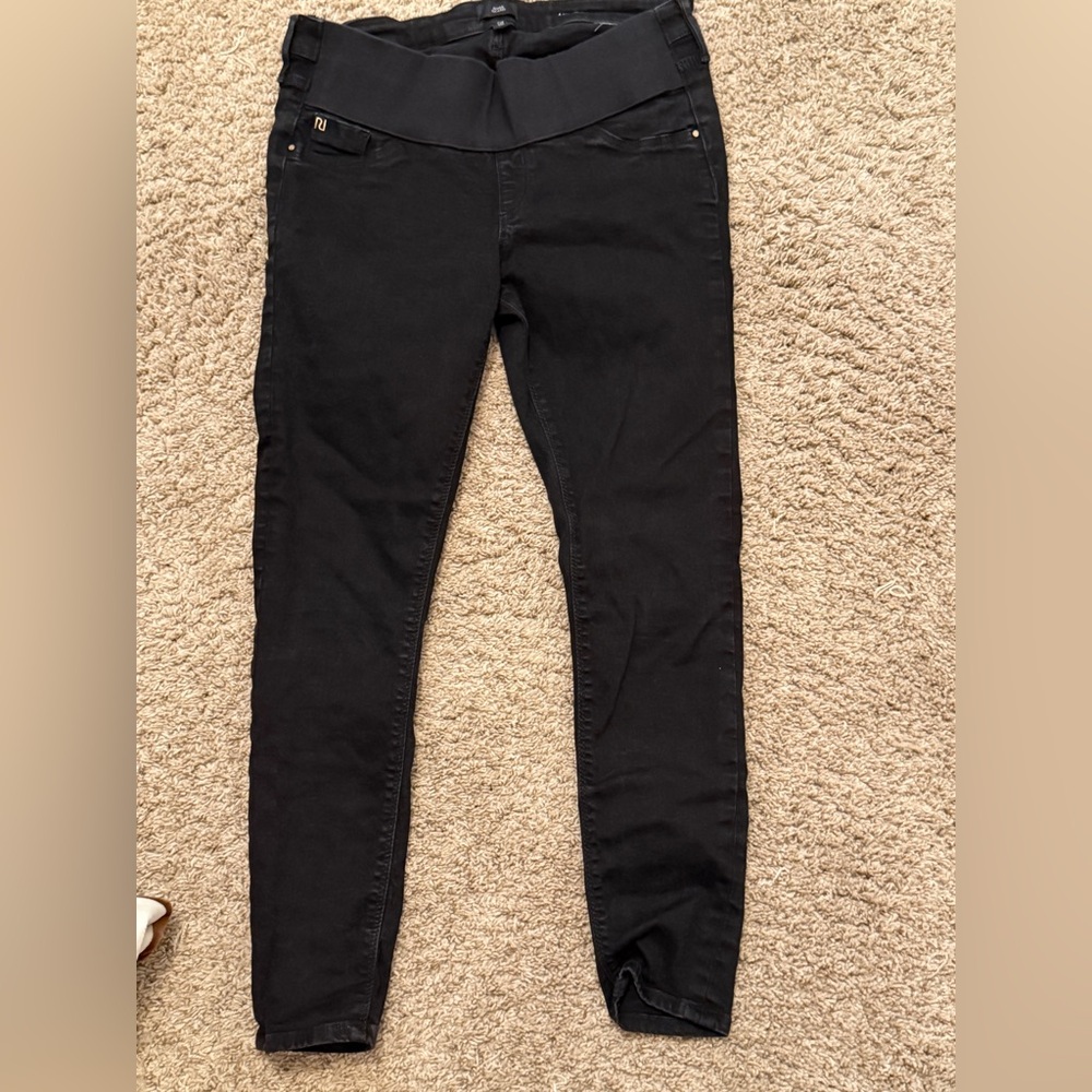 River Island Skinny Molly Maternity Jeans, Black